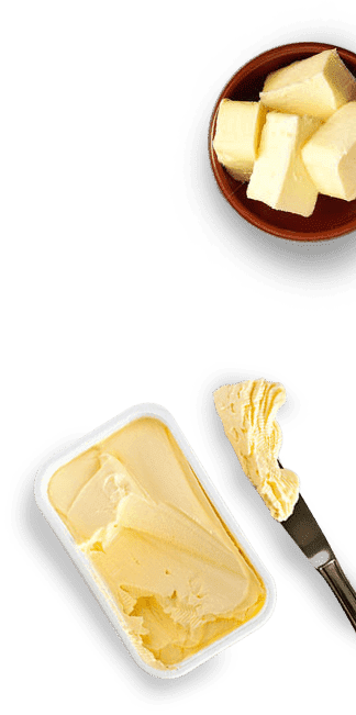 Open Packets of President Butter & Cheese President Butter & Cheese