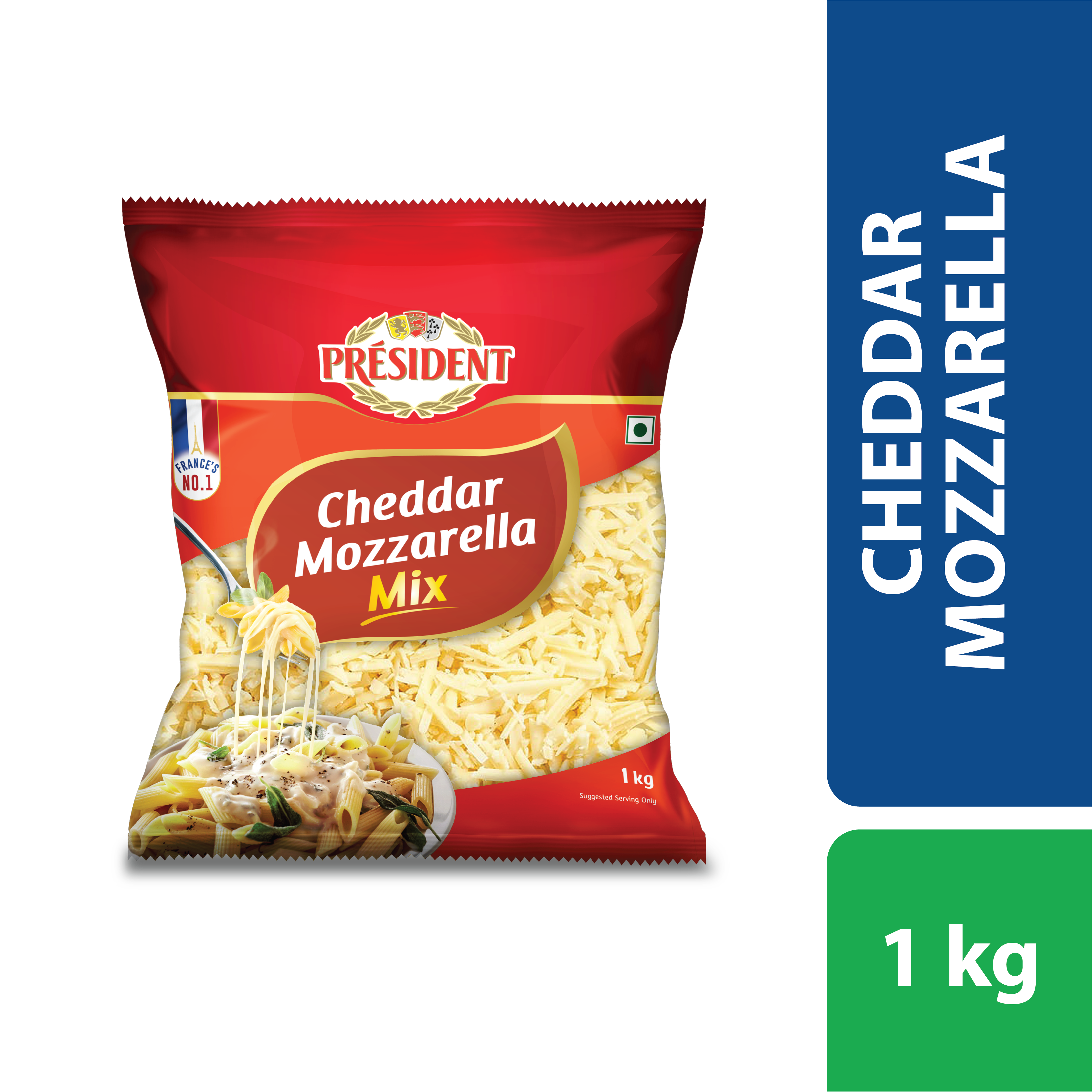 1KG Cheddar Mozzarella MIx Cheddar Mozzarella MIx