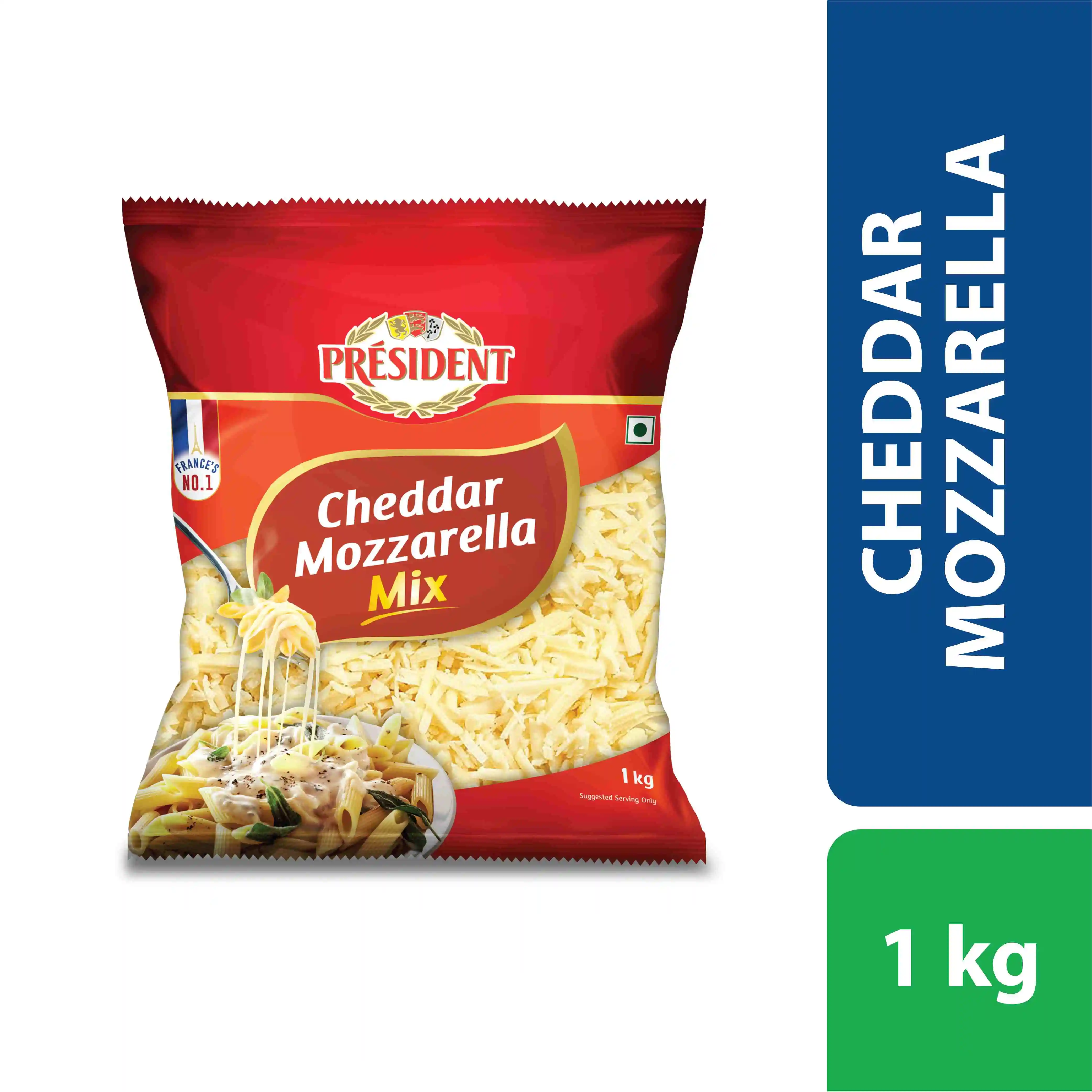 Président ® Mozzarella Diced 1kg